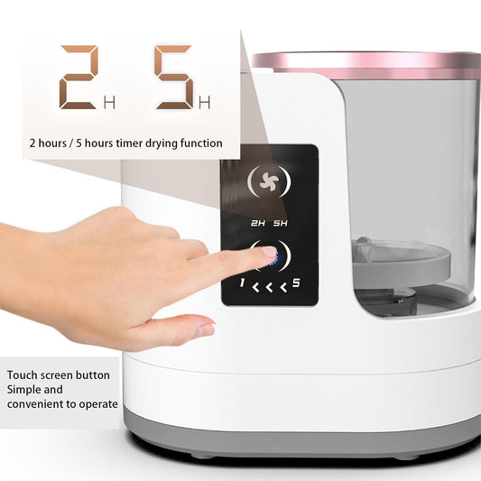 Electric Makeup Brush Cleaner, Machine Makeup Brush Cleaner, Makeups Brushes Drying Machine for Removing Cosmetic Residuely, Grease from Brushes